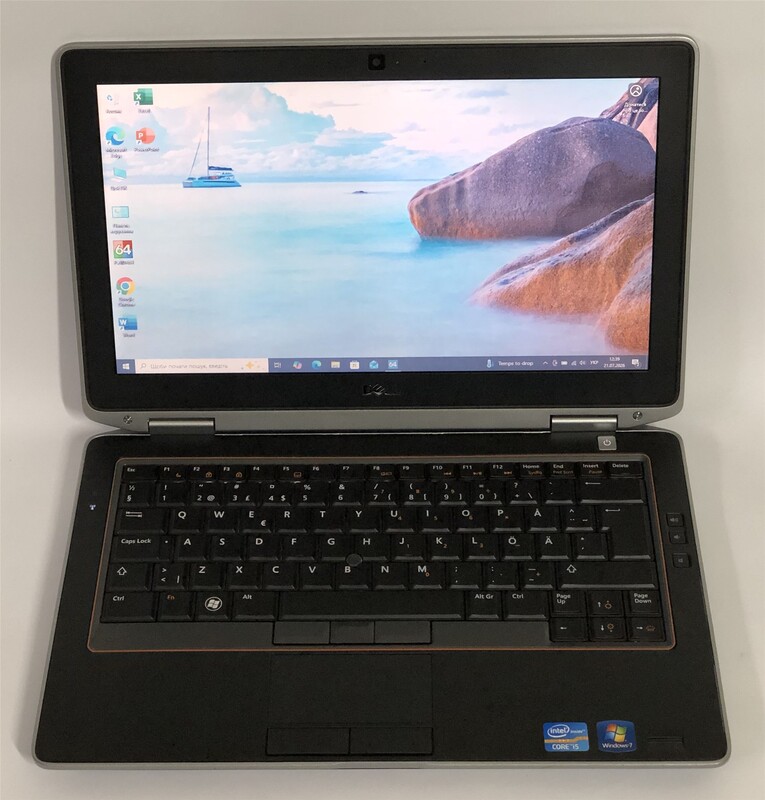 Ноутбук Dell Latitude E6320 / 13.3" (1366x768) / i5-2520M / 8GB / 320GB HDD / 3G / Win10Pro / Backlight / сканер відбитка - Б/в