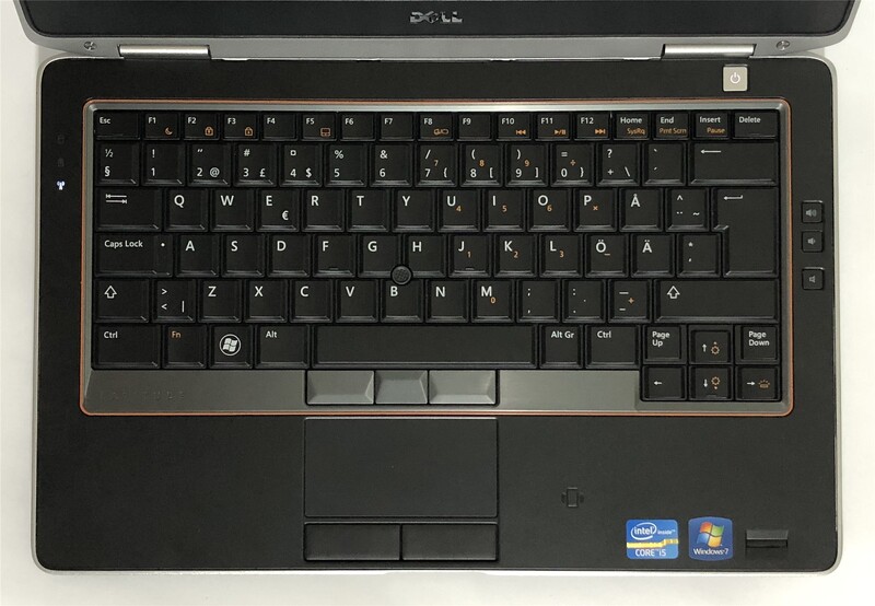 Ноутбук Dell Latitude E6320 / 13.3" (1366x768) / i5-2520M / 8GB / 320GB HDD / 3G / Win10Pro / Backlight / сканер відбитка - Б/в