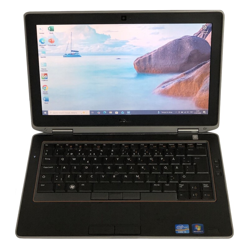 Ноутбук Dell Latitude E6320 / 13.3" (1366x768) / i5-2520M / 8GB / 320GB HDD / 3G / Win10Pro / Backlight / сканер відбитка - Б/в