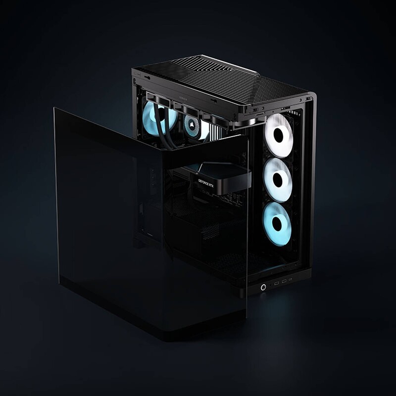 Корпус Corsair Frame 3500X RS-R ARGB Black (CC-9011322-WW)