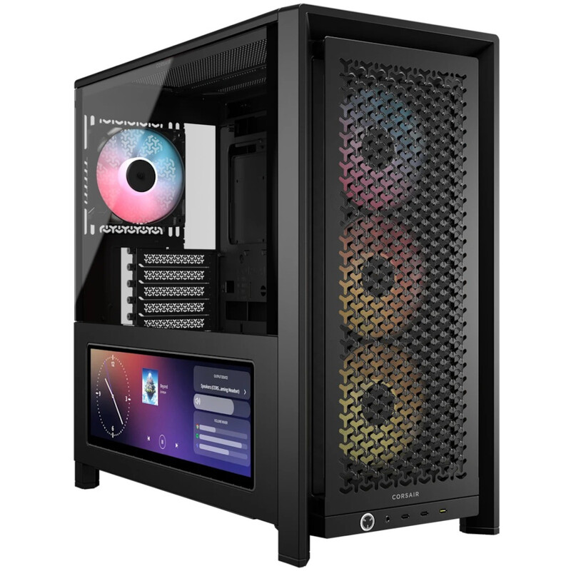 Корпус Corsair Frame 4000D LCD RS ARGB Black (CC-9011326-WW)