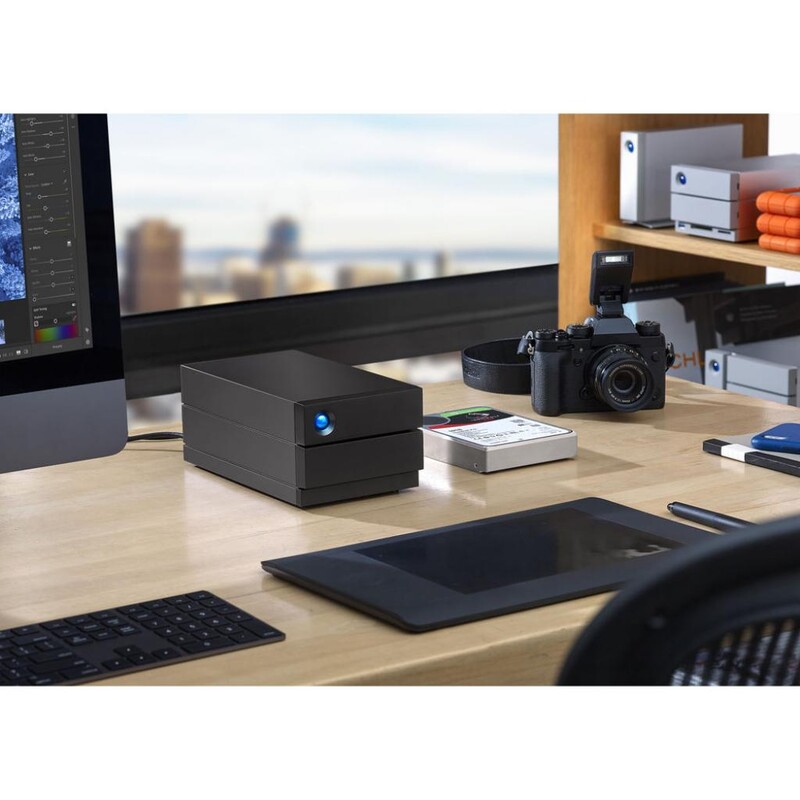 Зовнішній жорсткий диск 3.5" USB 8.0TB LaCie Black (STHJ8000800)
