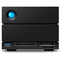 Фото - Зовнішній жорсткий диск 3.5" USB 28TB LaCie 2big Dock Black (STLG28000400) | click.ua