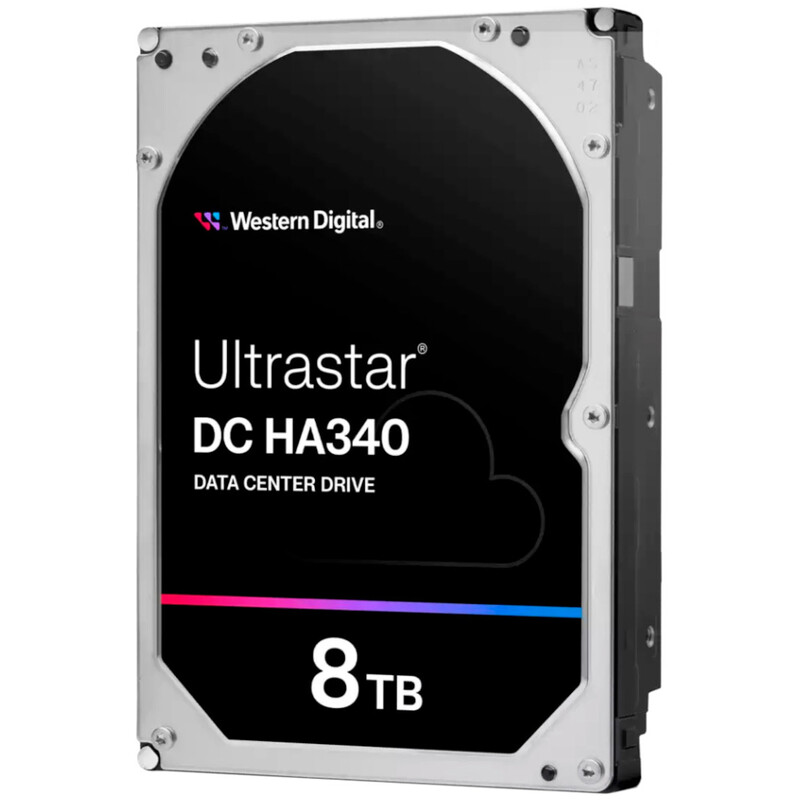 Накопитель HDD 3.5" SATA 8TB WD Ultrastar DC HA340 7200rpm (WUS721208BLE6L4)