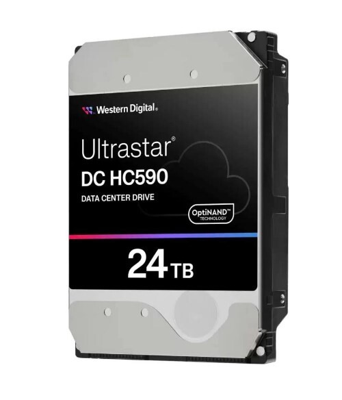 Накопичувач HDD 3.5" SATA 24TB WD Ultrastar DC HC590 7200rpm (WUH722624ALE6L4)
