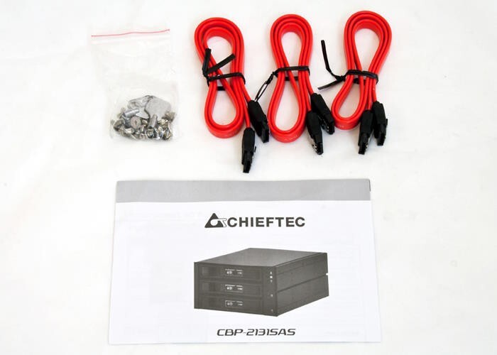 Бекплейн Chieftec Hot-Swap Aluminium 2x5.25"/3x3.5" SATA (CBP-2131SAS)