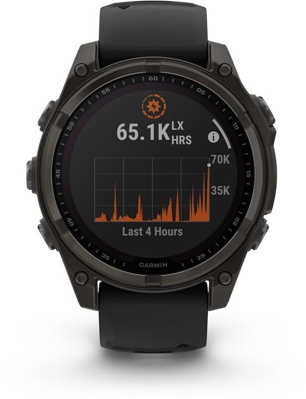 Смарт-годинник Garmin Fenix 8 47mm Sapphire Solar Carbon Gray DLC Titanium with Black and Pebble Grey Silicone Band (010-02906-11)