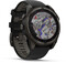 Фото - Смарт-годинник Garmin Fenix 8 47mm Sapphire Solar Carbon Gray DLC Titanium with Black and Pebble Grey Silicone Band (010-02906-11) | click.ua