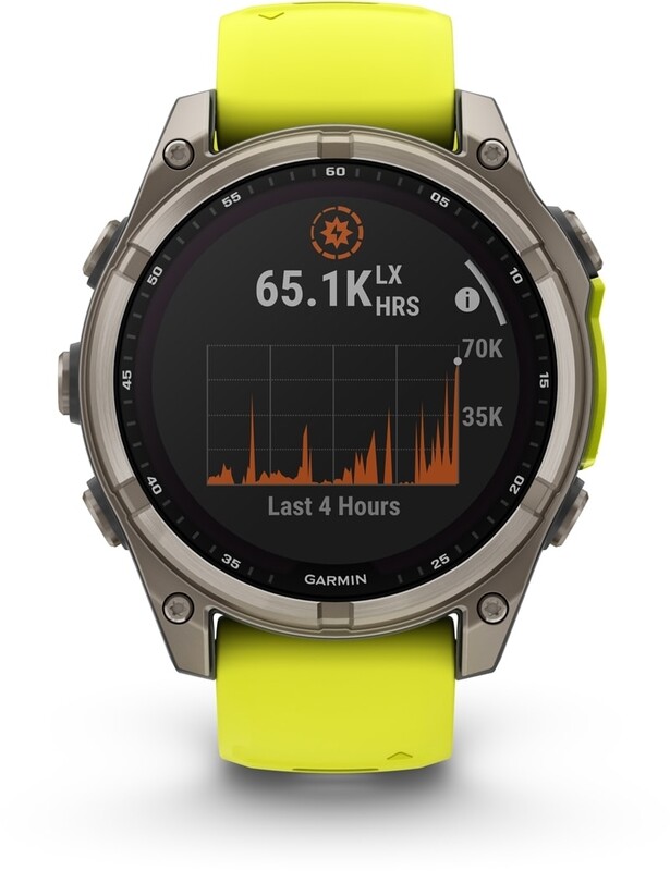 Смарт-годинник Garmin Fenix 8 51mm Sapphire Solar Titanium with Amp Yellow/Graphite Silicone Band (010-02907-21)