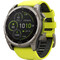 Фото - Смарт-годинник Garmin Fenix 8 51mm Sapphire Solar Titanium with Amp Yellow/Graphite Silicone Band (010-02907-21) | click.ua