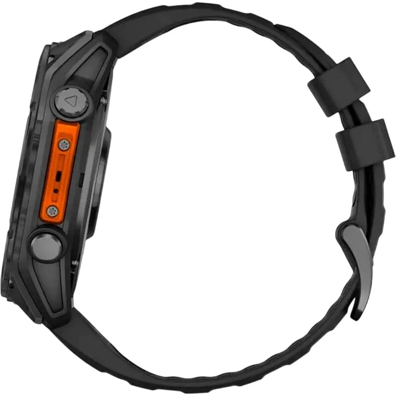 Смарт-часы Garmin Fenix 8 51mm AMOLED Slate Gray with Black Silicone Band (010-02905-00)