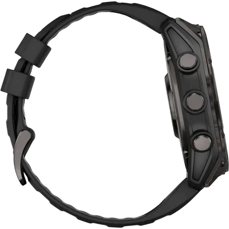 Смарт-часы Garmin Fenix 8 51mm AMOLED Slate Gray with Black Silicone Band (010-02905-00)