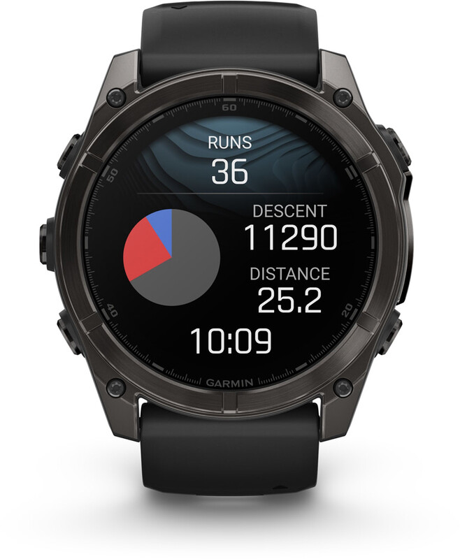 Смарт-часы Garmin Fenix 8 51mm AMOLED Sapphire Carbon Grey DLC with Black and Pebble Grey Silicone Band (010-02905-21)
