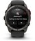 Фото - Смарт-годинник Garmin Fenix 8 51mm MicroLED Sapphire Titanium Carbon Gray with Black and Pebble Grey Silicone Band (010-03380-05) | click.ua