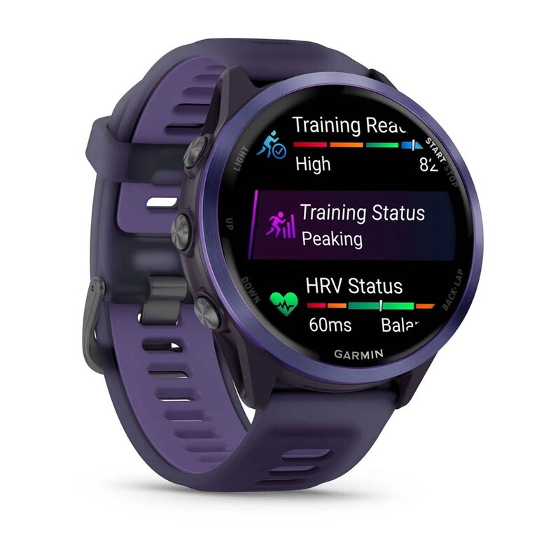 Смарт-часы Garmin Forerunner 570 47mm Indigo Aluminium with Translucent Imperial Purple/Indigo Band (010-02971-02)