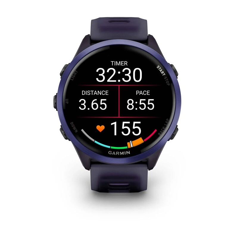 Смарт-часы Garmin Forerunner 570 47mm Indigo Aluminium with Translucent Imperial Purple/Indigo Band (010-02971-02)