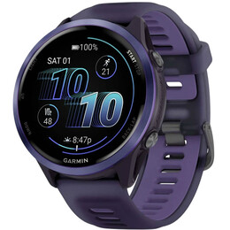 Смарт-годинник Garmin Forerunner 570 47mm Indigo Aluminium with Translucent Imperial Purple/Indigo Band (010-02971-02)