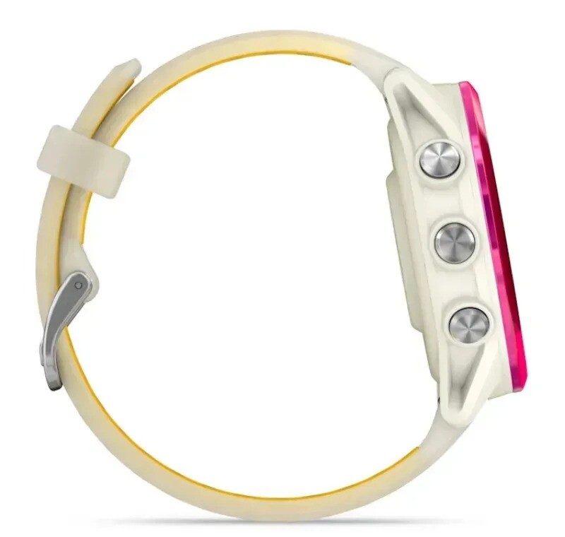 Смарт-часы Garmin Forerunner 570 42mm Raspberry Aluminum with Translucent Bone/Mango (010-02970-02)
