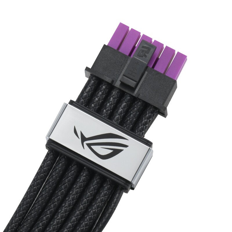Кабель для відеокарти Asus ROG Equalizer 12V-2x6 ATX 3.1 & PCIe 5.1 Black (90YE00BN-B0QA00)