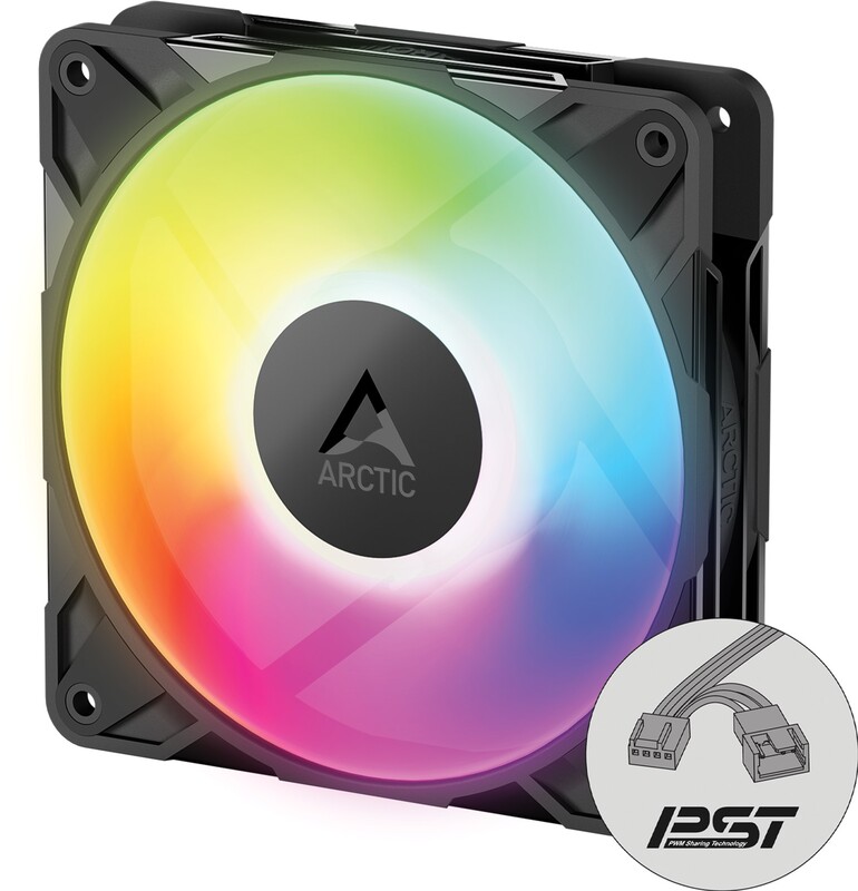 Вентилятор ArcticP12 Pro A-RGB LN – 3 Pack (ACFAN00347A)