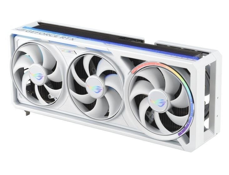 Видеокарта GF RTX 5090 32GB GDDR7 ROG Astral White OC Asus (ROG-ASTRAL-RTX5090-O32G-WHITE)