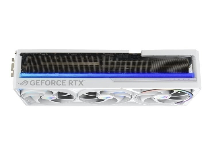 Видеокарта GF RTX 5090 32GB GDDR7 ROG Astral White OC Asus (ROG-ASTRAL-RTX5090-O32G-WHITE)