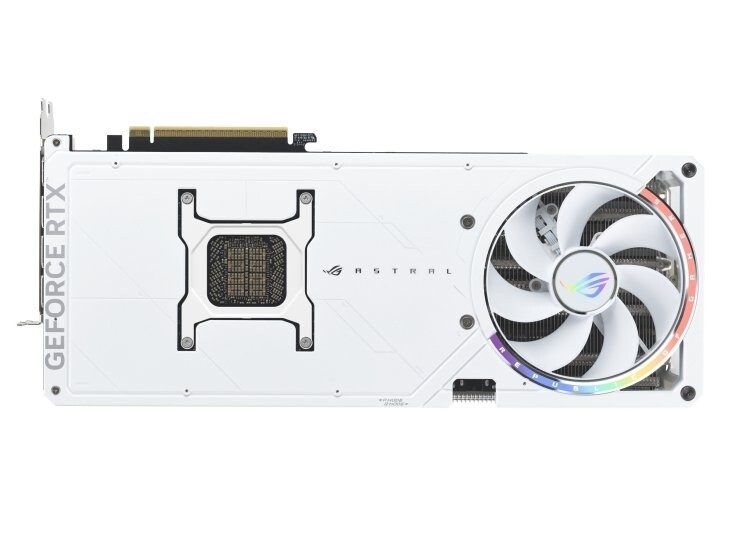 Видеокарта GF RTX 5090 32GB GDDR7 ROG Astral White OC Asus (ROG-ASTRAL-RTX5090-O32G-WHITE)