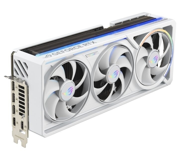 Видеокарта GF RTX 5090 32GB GDDR7 ROG Astral White OC Asus (ROG-ASTRAL-RTX5090-O32G-WHITE)