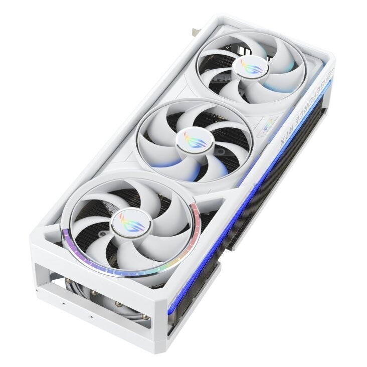 Видеокарта GF RTX 5090 32GB GDDR7 ROG Astral White OC Asus (ROG-ASTRAL-RTX5090-O32G-WHITE)