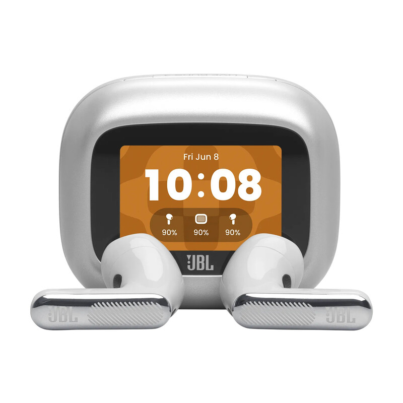 Bluetooth-гарнітура JBL Live Flex 4 Silver (JBLLIVEFLEX4SIL)