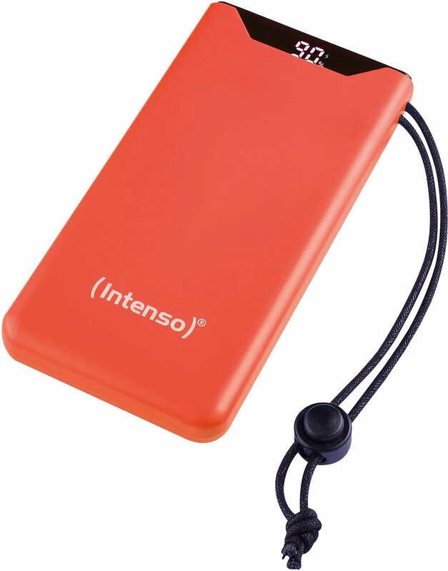 Універсальна мобільна батарея Intenso F10000 10000mAh, 18W, Orange (7332038)