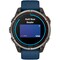 Фото - Смарт-годинник Garmin Quatix 8 47 mm AMOLED Marine Titanium Gray with Blue Silicone Band (010-02904-51) | click.ua