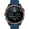 Фото - Смарт-годинник Garmin Quatix 8 47 mm AMOLED Marine Titanium Gray with Blue Silicone Band (010-02904-51) | click.ua
