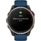 Фото - Смарт-годинник Garmin Quatix 8 47 mm AMOLED Marine Titanium Gray with Blue Silicone Band (010-02904-51) | click.ua