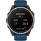 Фото - Смарт-годинник Garmin Quatix 8 47 mm AMOLED Marine Titanium Gray with Blue Silicone Band (010-02904-51) | click.ua