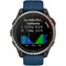 Фото - Смарт-годинник Garmin Quatix 8 47 mm AMOLED Marine Titanium Gray with Blue Silicone Band (010-02904-51) | click.ua