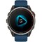 Фото - Смарт-годинник Garmin Quatix 8 47 mm AMOLED Marine Titanium Gray with Blue Silicone Band (010-02904-51) | click.ua