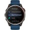 Фото - Смарт-годинник Garmin Quatix 8 47 mm AMOLED Marine Titanium Gray with Blue Silicone Band (010-02904-51) | click.ua