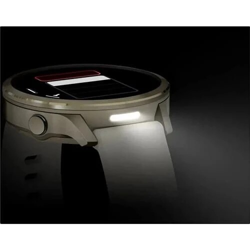 Смарт-часы Garmin Venu 4 41mm Lunar Gold with Bone Light Sand Leather Band (010-03013-03)