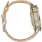 Фото - Смарт-часы Garmin Venu 4 41mm Lunar Gold with Bone Light Sand Leather Band (010-03013-03) | click.ua