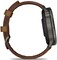 Фото - Смарт-часы Garmin Venu 4 45mm Black with Brown Leather Band (010-03014-03) | click.ua