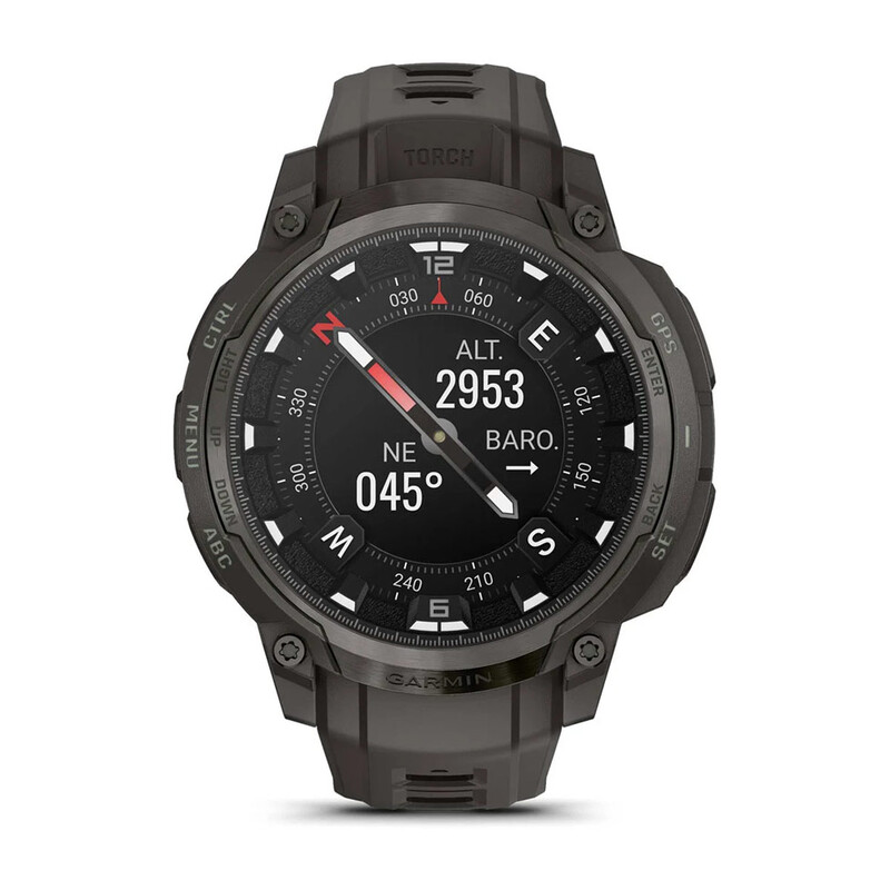Смарт-часы Garmin Instinct Crossover AMOLED Charcoal Grey with Charcoal Grey Silicone (010-03398-00)