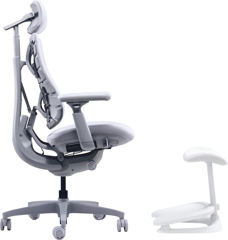 Крісло офісне LiberNovo Omni Space Gray 48 см (CP-GW-0000015-00-00)