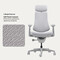 Фото - Крісло офісне LiberNovo Omni Space Gray 48 см (CP-GW-0000015-00-00) | click.ua