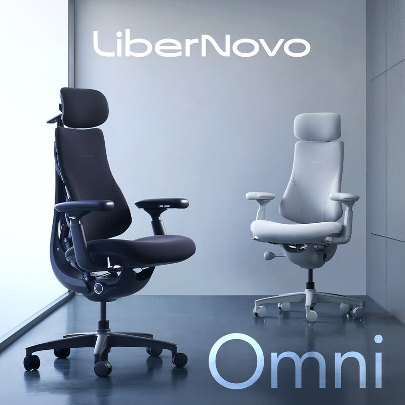 Крісло офісне LiberNovo Omni Midnight Black 48 см (CP-GW-0000015-00-01)