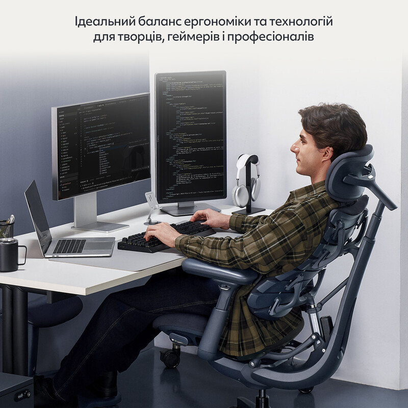 Крісло офісне LiberNovo Omni Midnight Black 48 см (CP-GW-0000015-00-01)