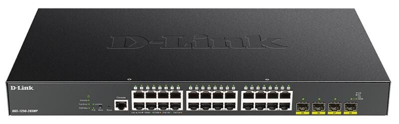 Комутатор D-Link DGS-1250-28XMP