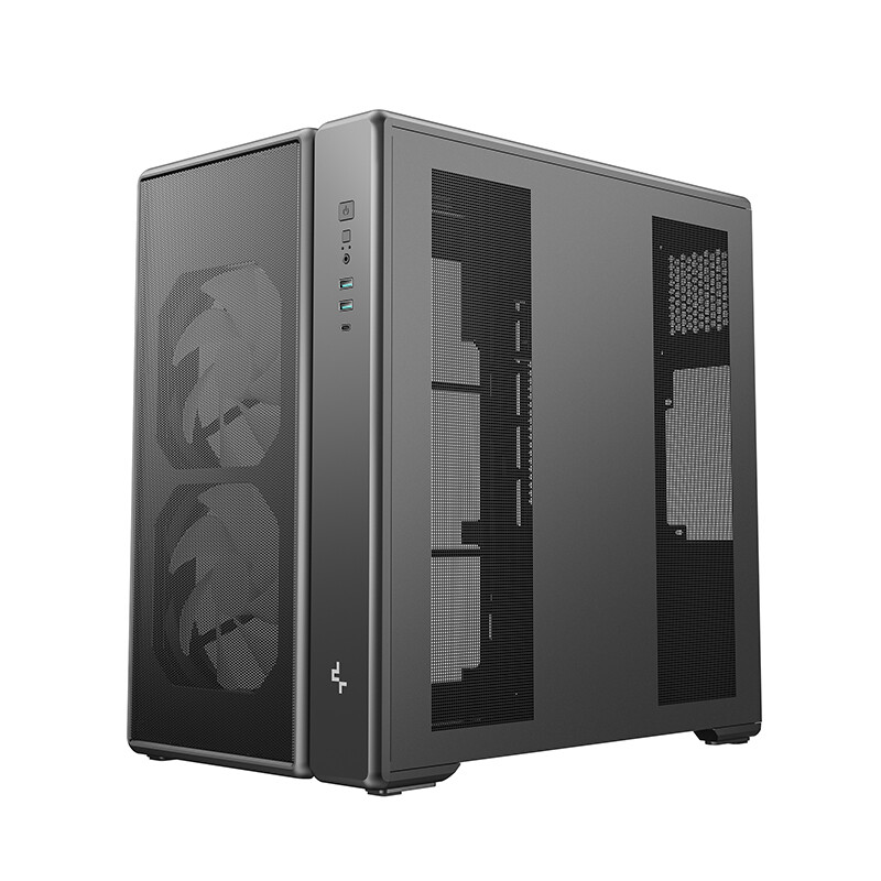 Корпус DeepCool CG590 Mesh 2F Black (R-CG590MESH-BKANA2-G)