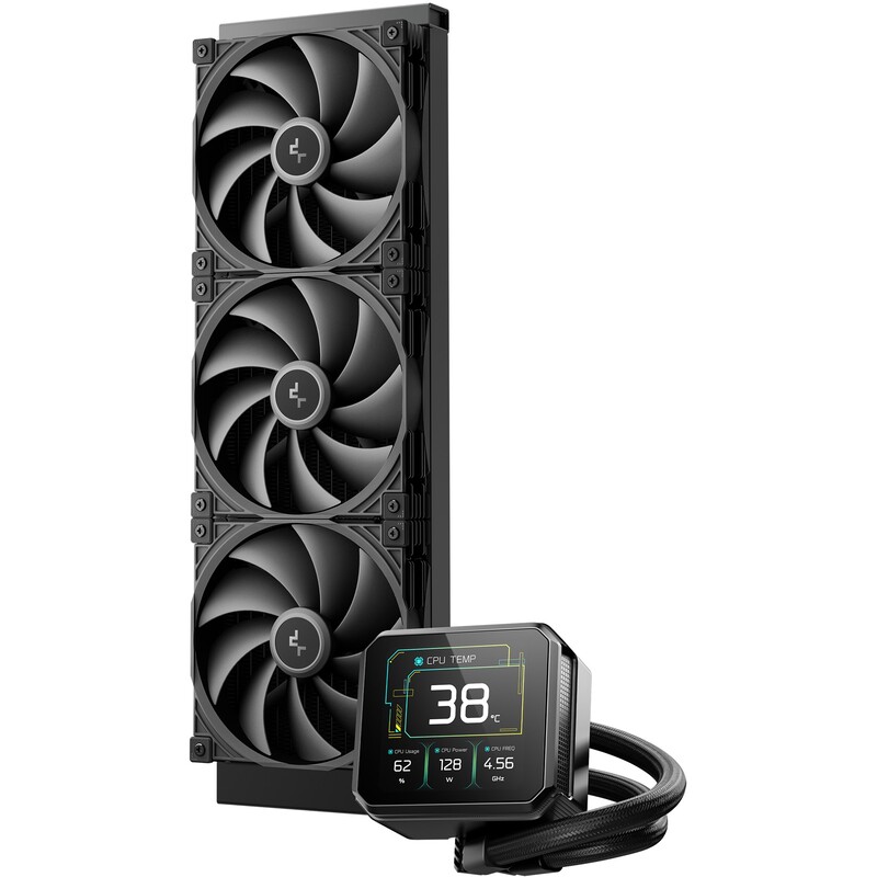 Система водяного охлаждения DeepCool Spartacus 420 Black (R-SPT420-BKDSMP-G-1)