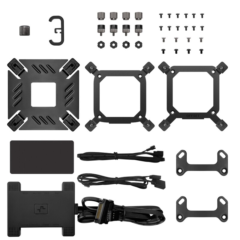 Система водяного охлаждения DeepCool Spartacus 420 Black (R-SPT420-BKDSMP-G-1)
